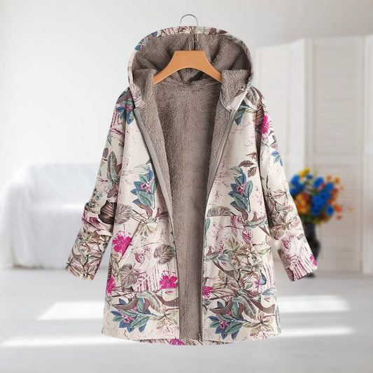 Parka cálida para mujer | Chaqueta de punto suave para el día a día y el invierno