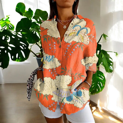 Blusa vintage elegante, moderna y perfecta
