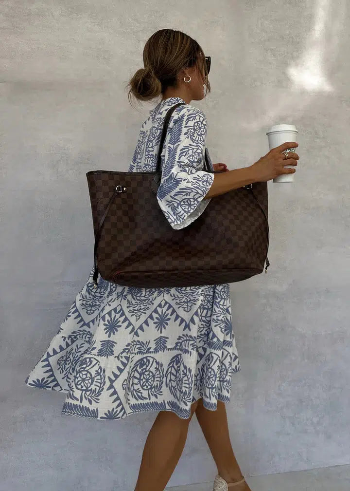 Daisy | MVestido estampado moderno