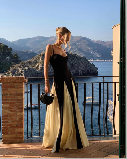 Linn | Maxivestido con paneles