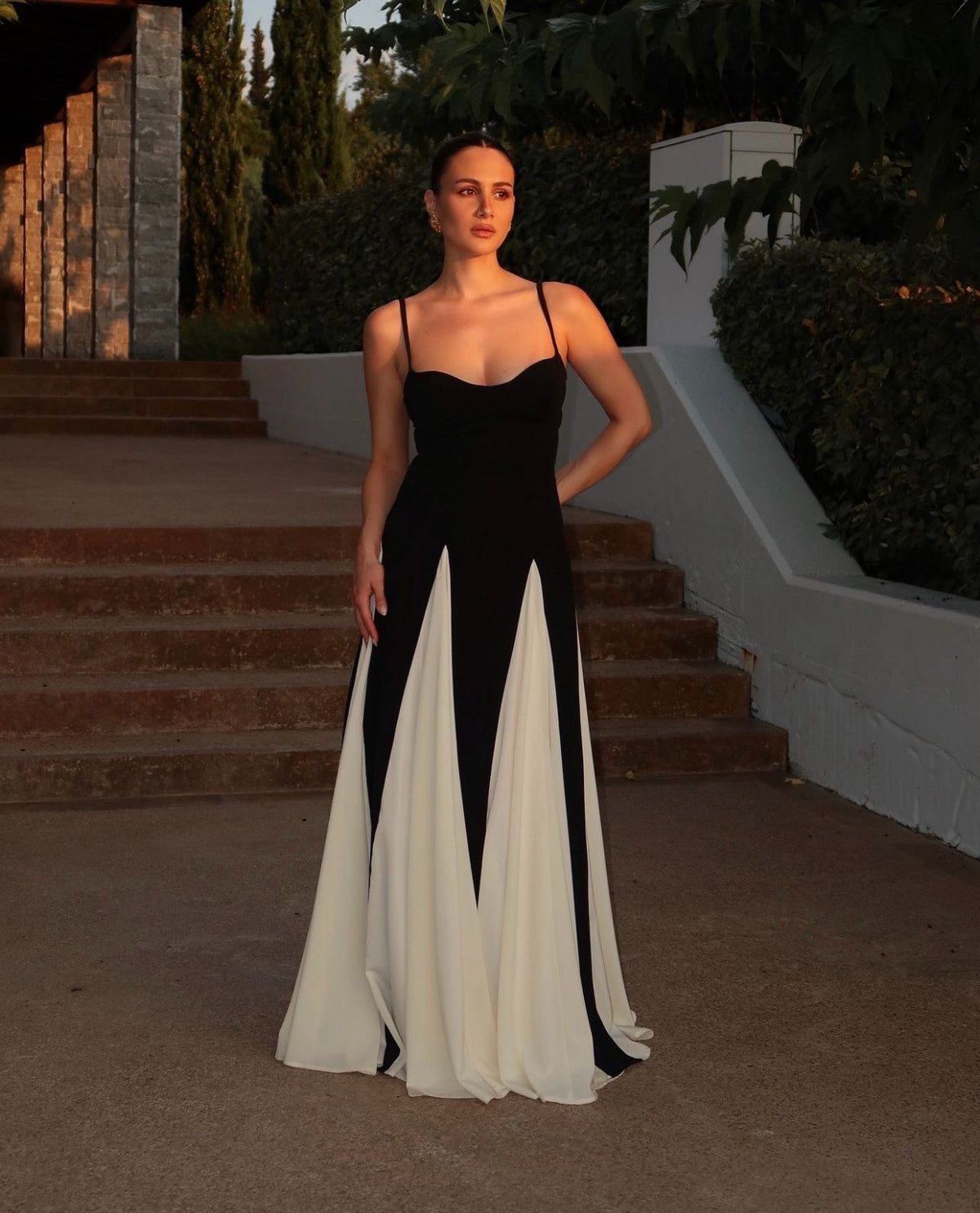 Linn | Maxivestido con paneles