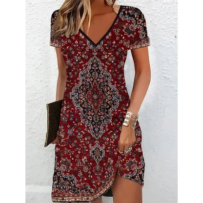 Vestido cóctel con brillo elegante y moderno