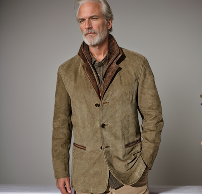 Chaqueta clásica hombre ante cómoda y estilosa casual diario