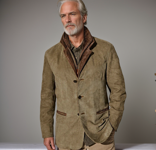 Chaqueta clásica hombre ante cómoda y estilosa casual diario