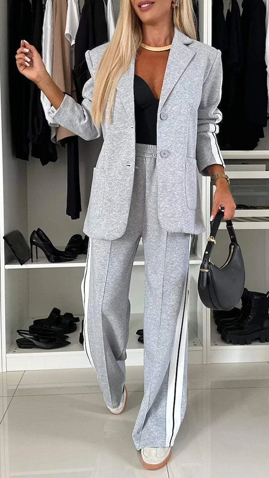 Conjunto elegante mujer diario estilo business casual moderno