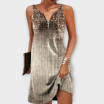 Vestido mujer elegante midi ligero y versátil casual chic