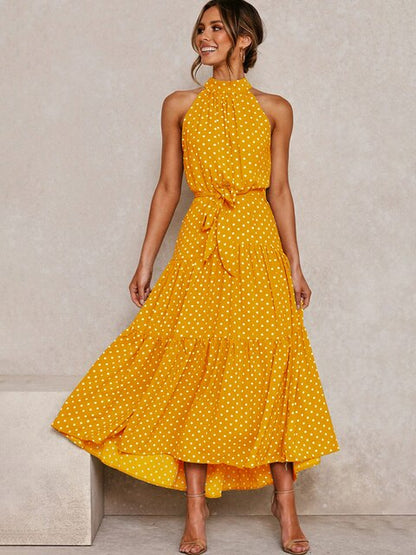 Vestido de mujer con cuello, ligero y perfecto