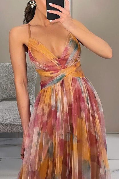 Nadine | Maxivestido floral fluido