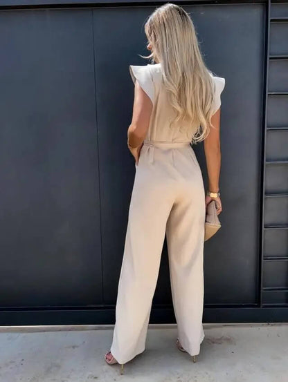 Jumpsuit elegante mujer, ligero y práctico