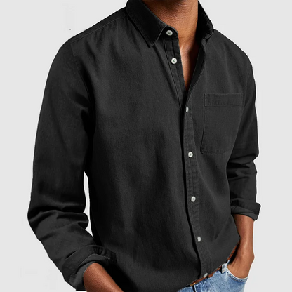 Camisa hombre moderna y versátil, ligera para primavera o verano