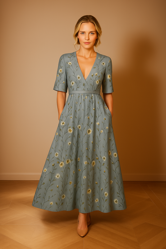 Celesta | Vestido de mujer con estampado floral