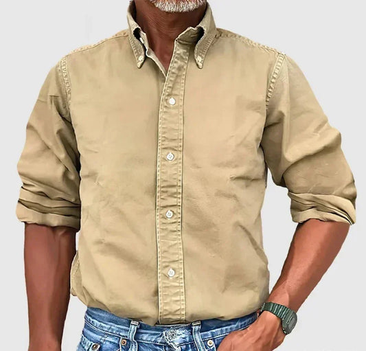 Camisa clásica para hombre, moderna y versátil
