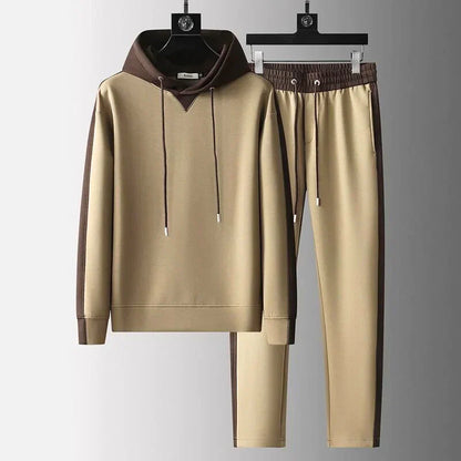 Conjunto masculino bicolor casual chic versátil
