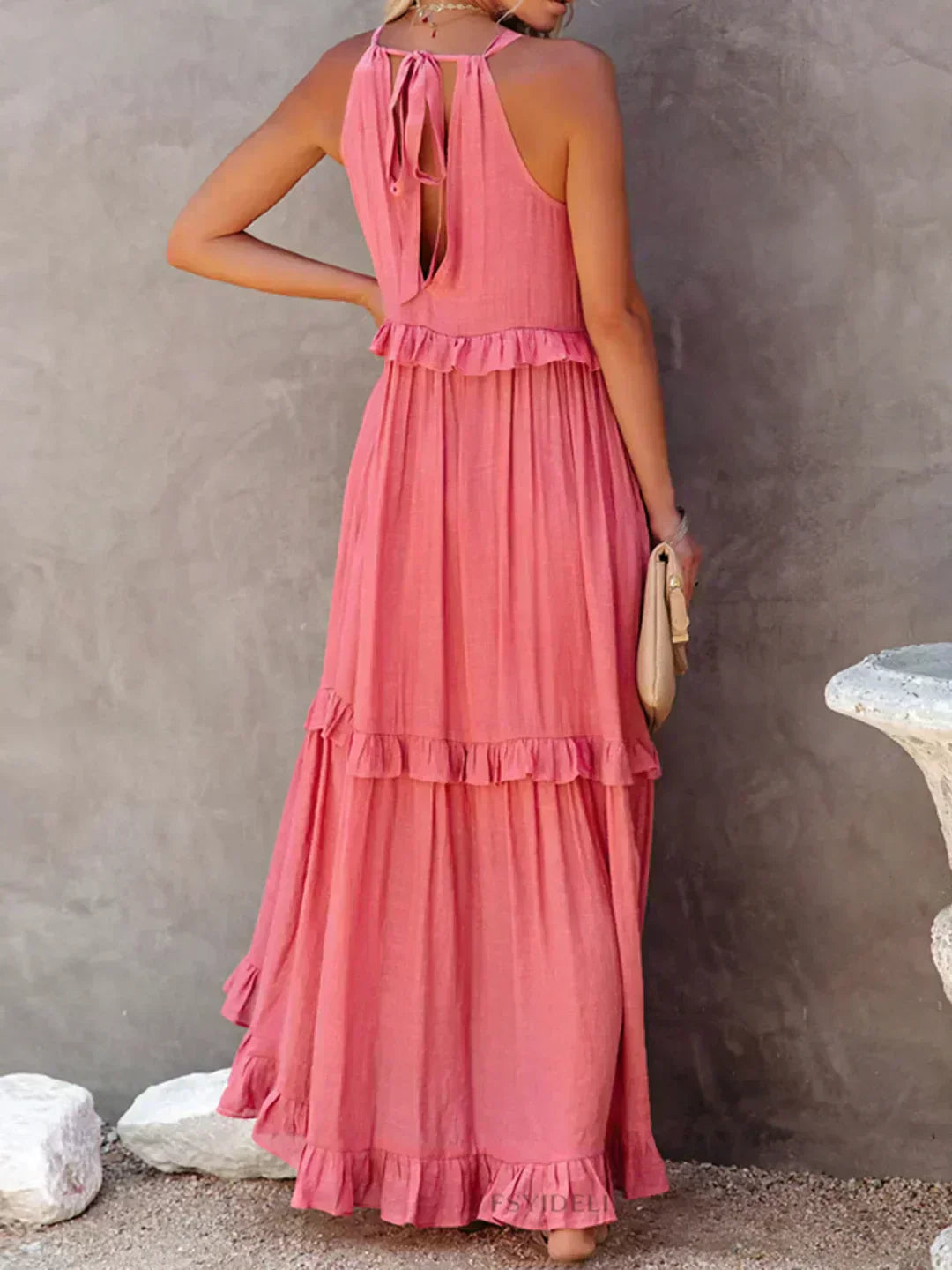 Vestido Mujer – Diseño Atemporal, Volantes y Estilo Elegante
