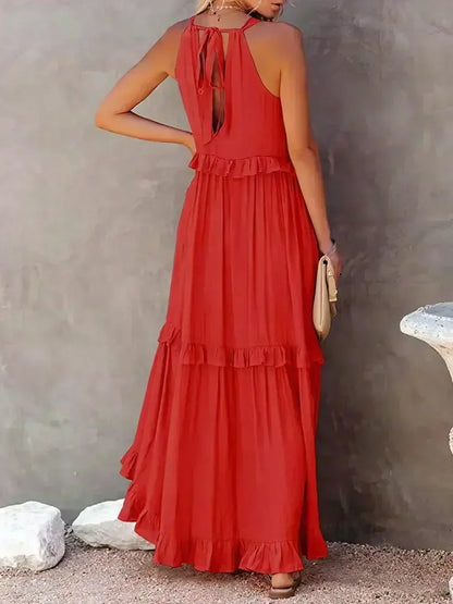 Vestido Mujer – Diseño Atemporal, Volantes y Estilo Elegante