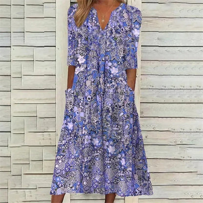 Livia | Elegante Vestido De Verano Que Cubre El Vientre