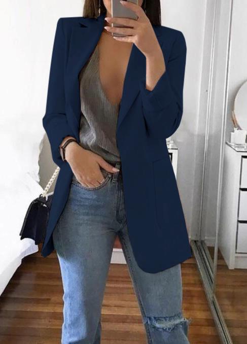 Blazer elegante para mujer, cómodo y versátil para diario