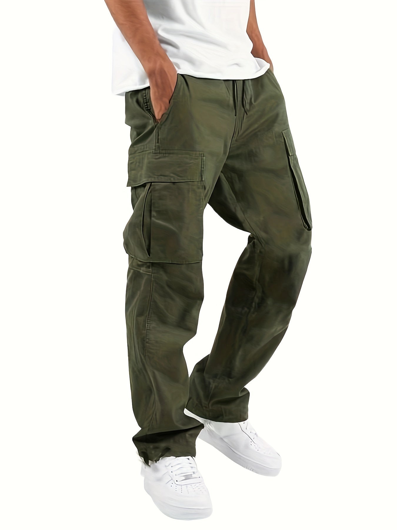 Pantalones de hombre estilo cargo, cómodos y urbanos