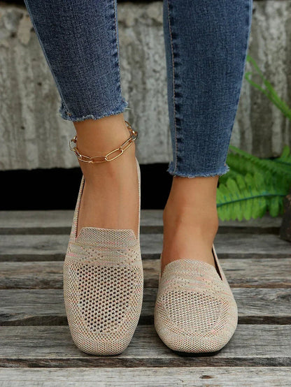 Zapatos mujer slip-on con suela antideslizante, cómodos para look diario