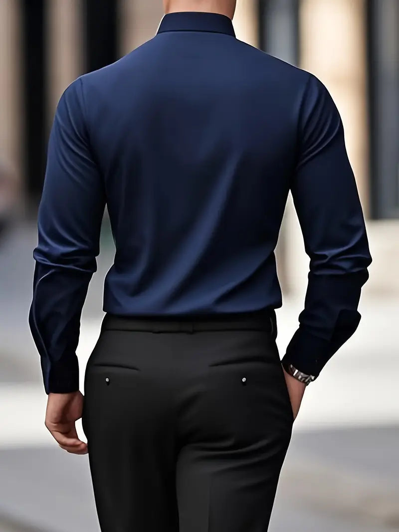 Camisa de Hombre – Perfecta para Oficina, Trabajo o Reuniones