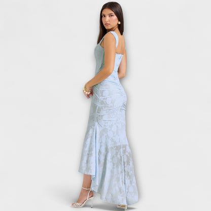 Elle | Vestido largo con corsé elegante y refinado