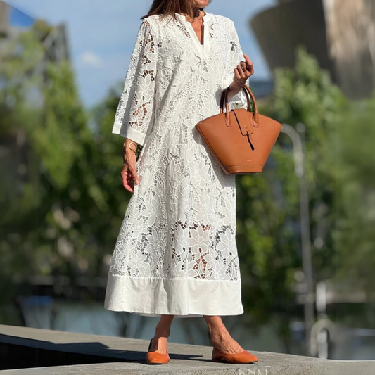 Ada | Elegante vestido de verano de algodón