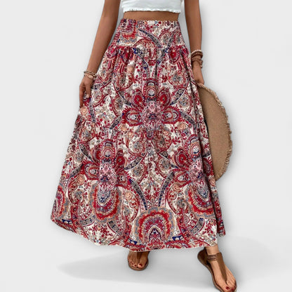 Emily | Falda fluida con estampado