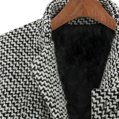 Abrigo elegante largo invierno cómodo y moderno para diario