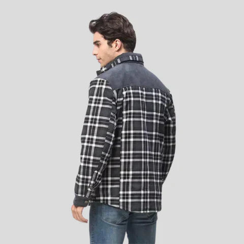 Chaqueta cálida masculina, estilosa y perfecta para invierno