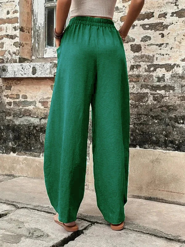 Pantalones de moda femeninos, ligeros y estilosos