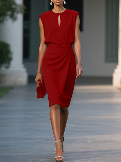 Vestido Clásico Mujer – Ideal para Reuniones, Cenas o Eventos