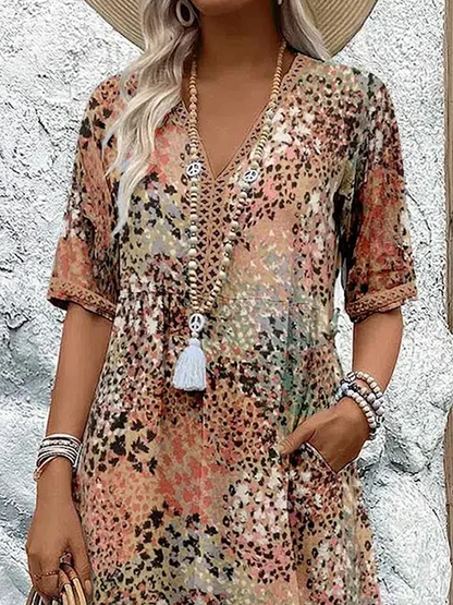 Elize | Vestido colorido de mujer