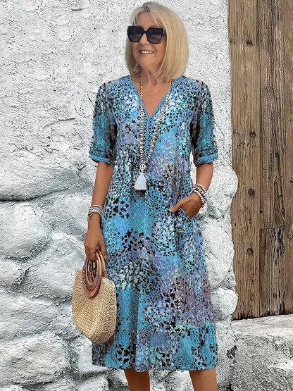 Elize | Vestido colorido de mujer