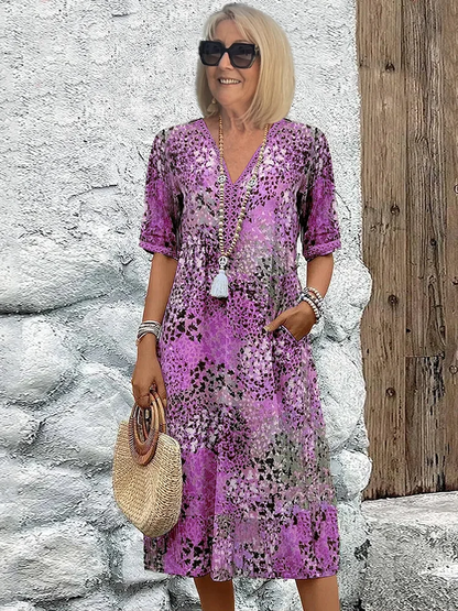 Elize | Vestido colorido de mujer
