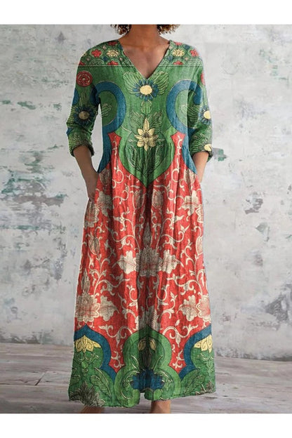 Vestido mujer romántico vintage ligero ideal primavera-verano