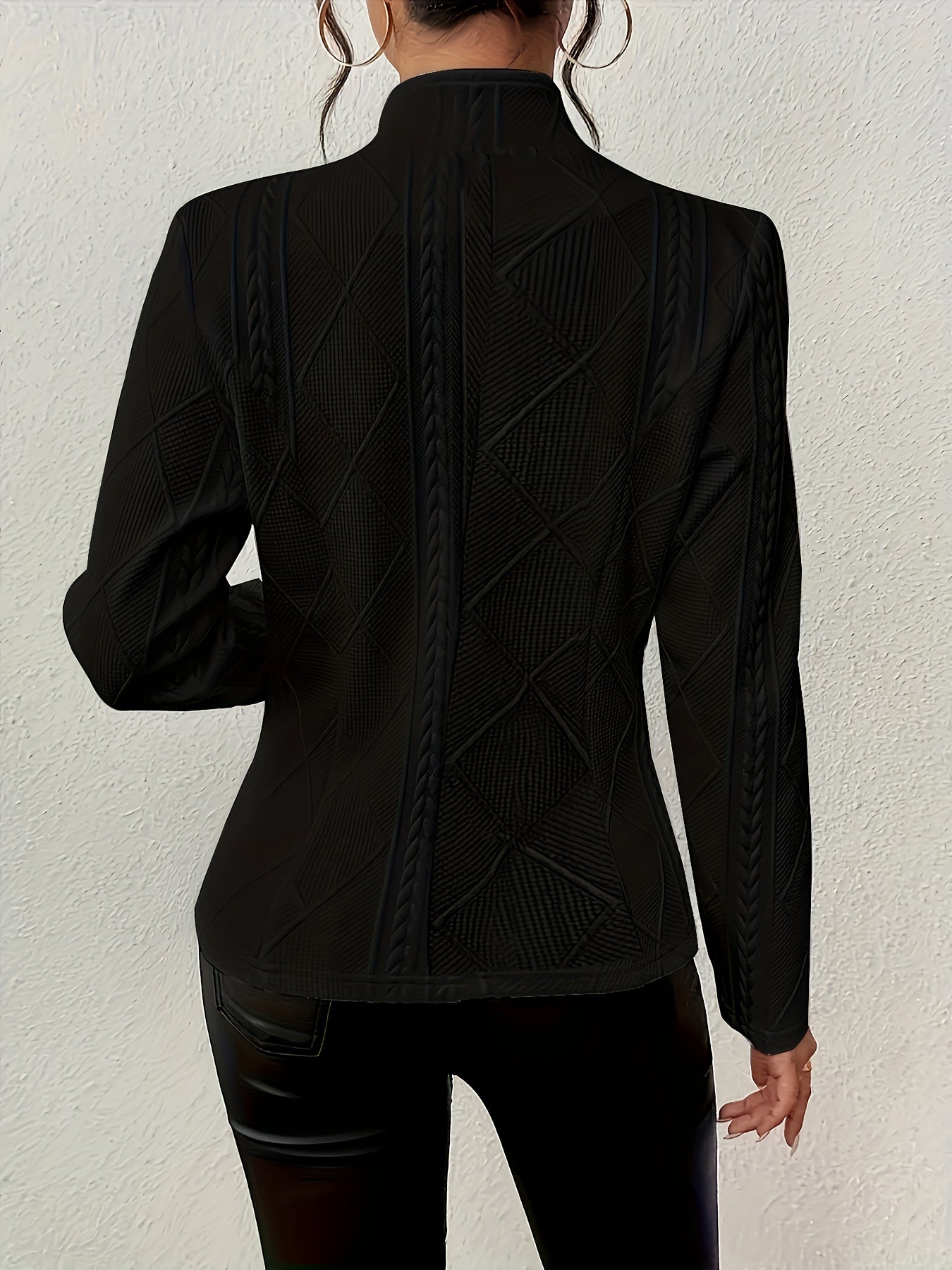 Hanna | Chaqueta de punto con textura para mujer en primavera