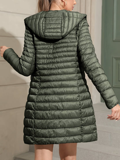 Chaqueta acolchada de invierno para mujer: cálida, ligera y cómoda