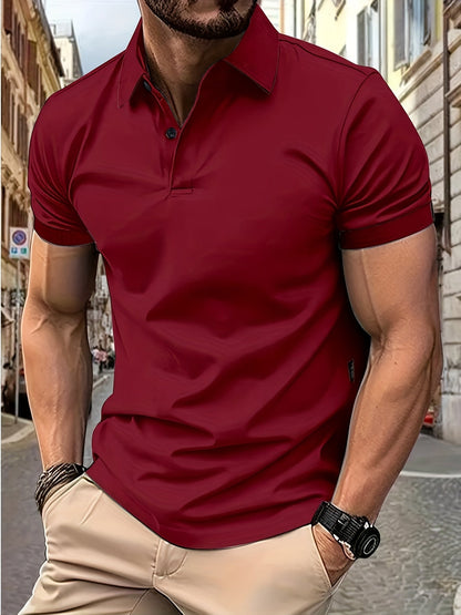 Camisa polo de hombre, elegante y ideal para ocasiones informales