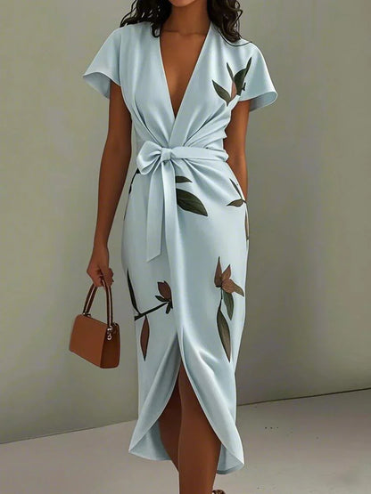 Vestido Elegante Mujer – Confección Cruzada, Versátil y Moderno