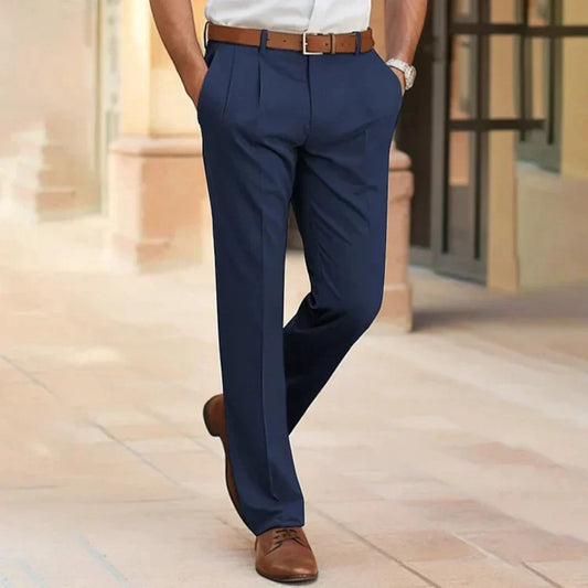 Pantalones Hombre – Tejido Ligero, Fresco y Perfecto para Vacaciones