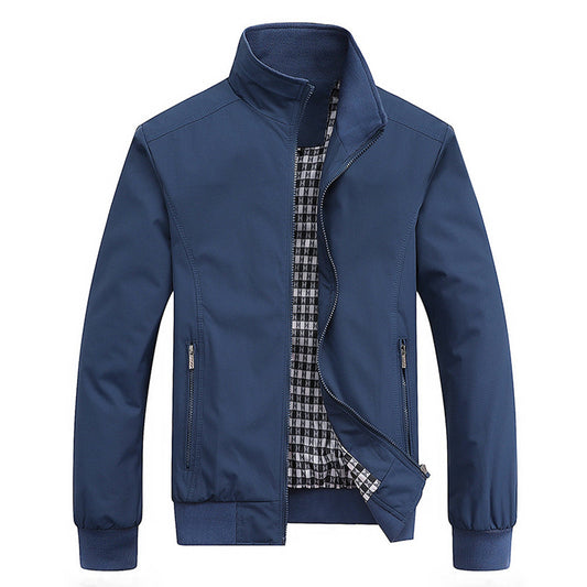 Chaqueta entretiempo para hombre, windproof y cómoda para uso diario
