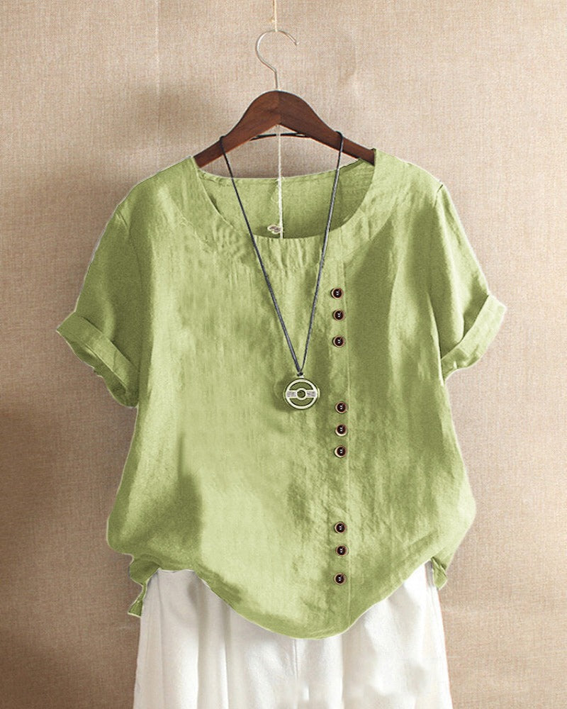 Blusa femenina ligera, perfecta para diario