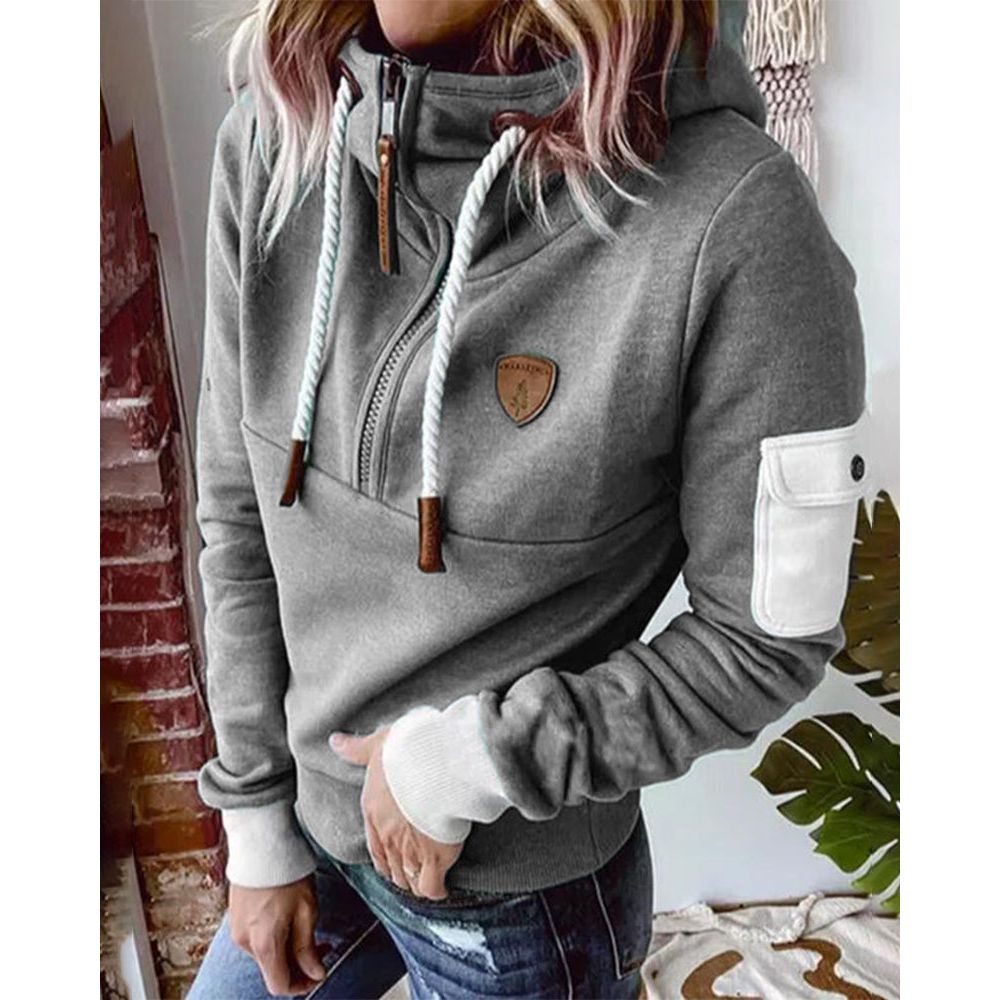 Jersey femenino suave cálido moderno y versátil otoño-invierno