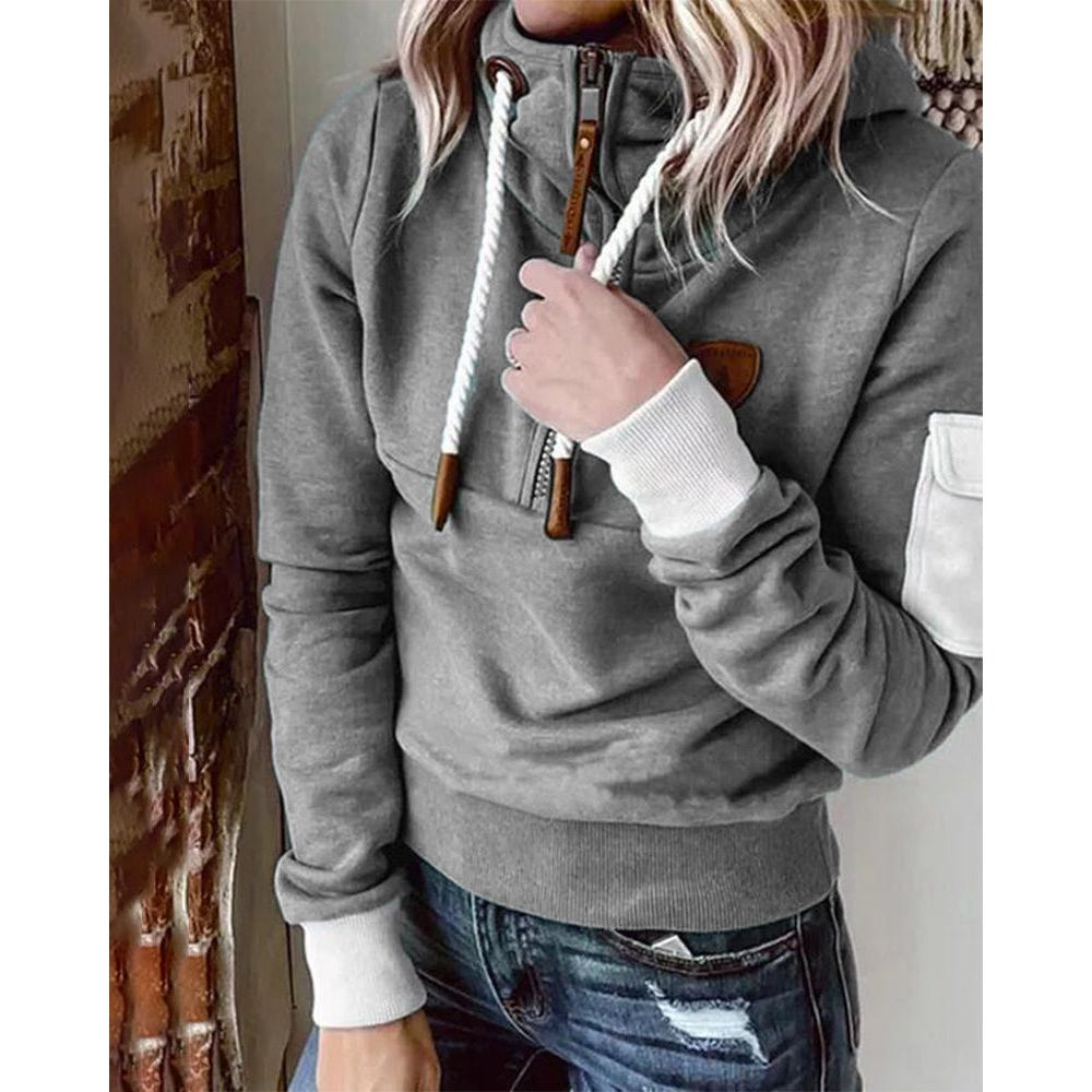 Jersey femenino suave cálido moderno y versátil otoño-invierno