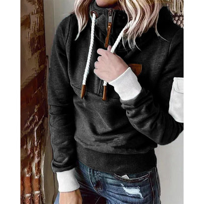 Jersey femenino suave cálido moderno y versátil otoño-invierno