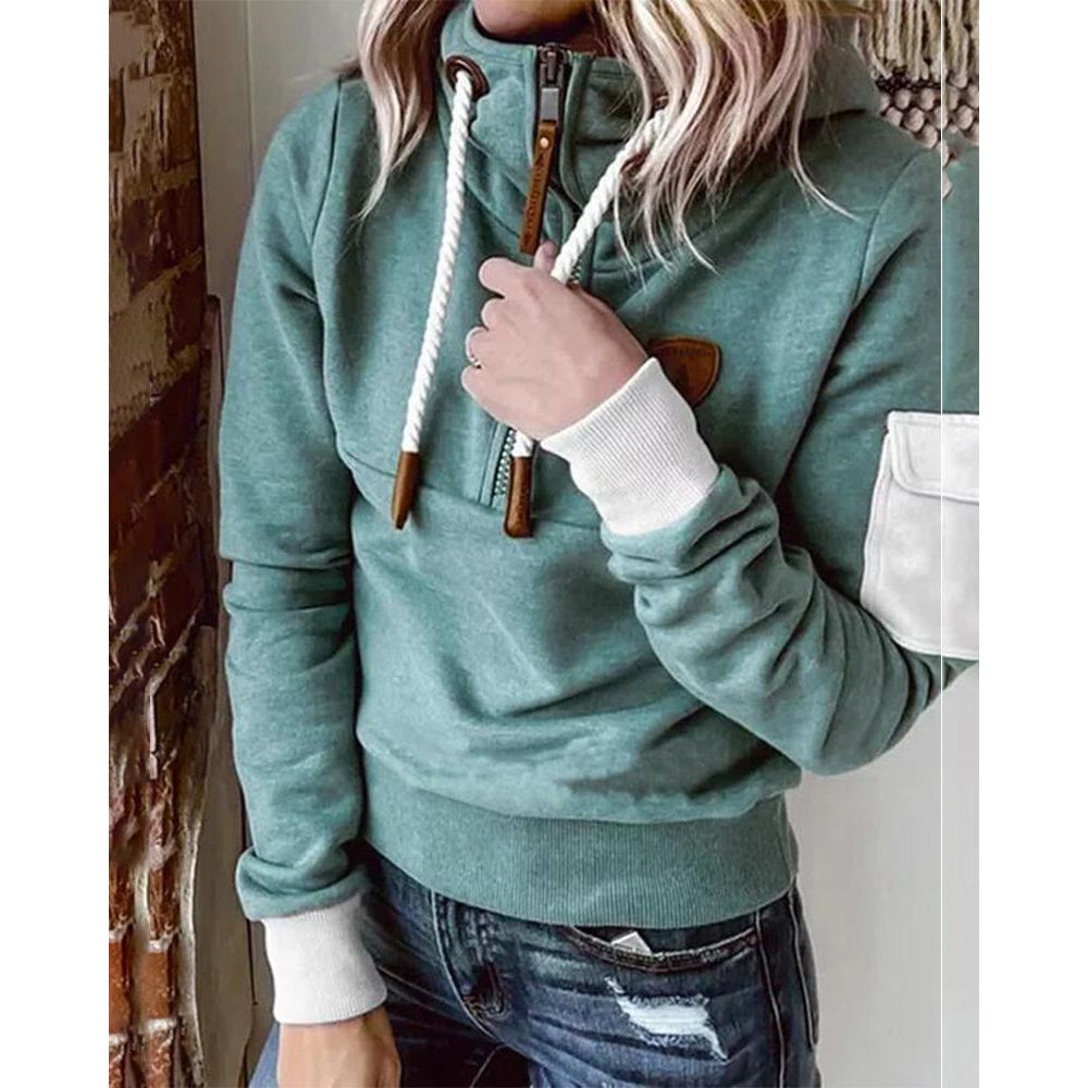 Jersey femenino suave cálido moderno y versátil otoño-invierno