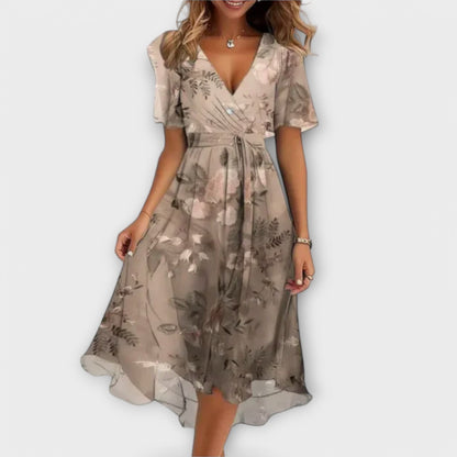 Emmy | Vestido de señora con escote en V
