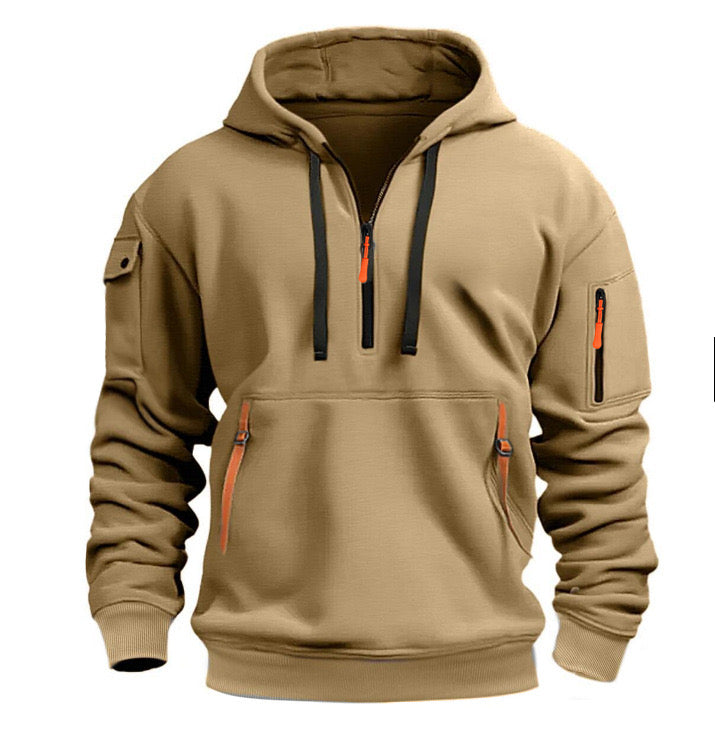Hoodie hombre moderno cálido y cómodo para uso diario