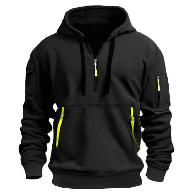 Hoodie hombre moderno cálido y cómodo para uso diario