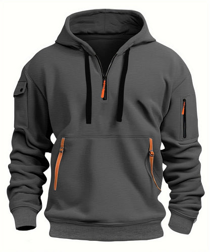 Hoodie hombre moderno cálido y cómodo para uso diario